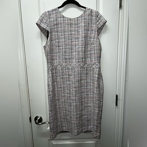 Banana Republic Pink/White Shift Dress
